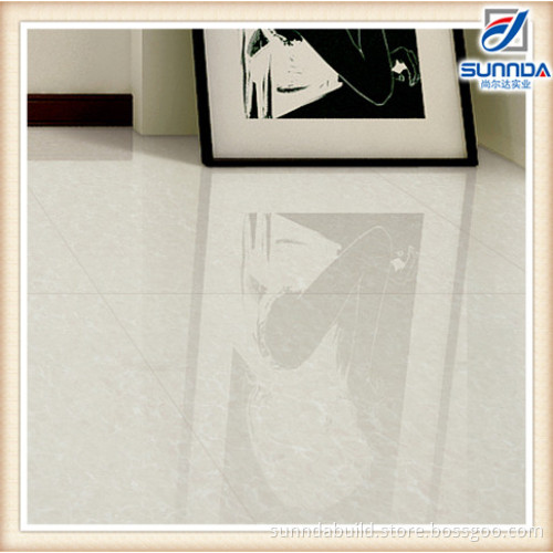 Super White Nano Mirrored Golden Yellow Kitchen Bathroom Polished porcelain double layer floor tiles